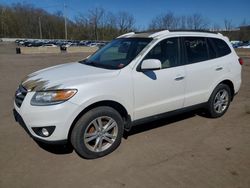 Salvage cars for sale at Marlboro, NY auction: 2012 Hyundai Santa FE Limited