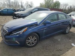 Salvage cars for sale at Baltimore, MD auction: 2016 Hyundai Sonata SE