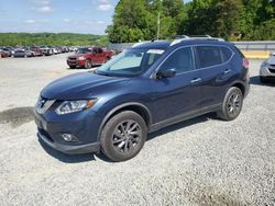 Salvage cars for sale from Copart Concord, NC: 2016 Nissan Rogue S