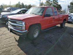 Chevrolet salvage cars for sale: 1998 Chevrolet GMT-400 C2500