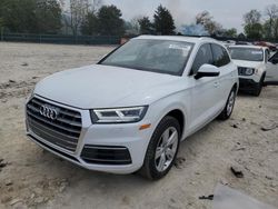 Salvage cars for sale at Madisonville, TN auction: 2019 Audi Q5 Premium Plus