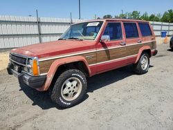 Salvage cars for sale at Lumberton, NC auction: 1989 Jeep Wagoneer Limited