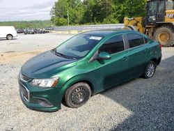 Chevrolet Sonic salvage cars for sale: 2018 Chevrolet Sonic LT