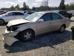 Toyota salvage cars for sale: 2003 Toyota Camry LE