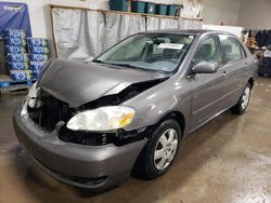 Toyota Corolla CE Vehiculos salvage en venta: 2007 Toyota Corolla CE