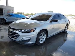 Salvage cars for sale at West Palm Beach, FL auction: 2020 Chevrolet Malibu LS