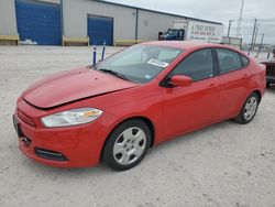 Salvage cars for sale from Copart Haslet, TX: 2016 Dodge Dart SE