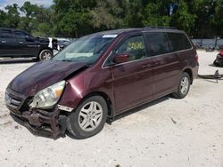 Salvage cars for sale from Copart Ocala, FL: 2007 Honda Odyssey EXL