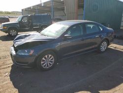Salvage cars for sale at Colorado Springs, CO auction: 2015 Volkswagen Passat S