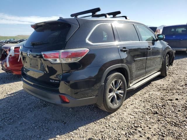 2016 Toyota Highlander XLE