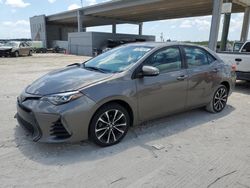 Salvage cars for sale at West Palm Beach, FL auction: 2018 Toyota Corolla L