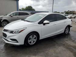 Salvage cars for sale from Copart Orlando, FL: 2018 Chevrolet Cruze LS