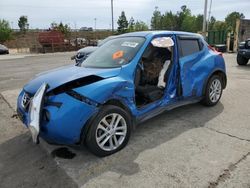 Nissan salvage cars for sale: 2011 Nissan Juke S