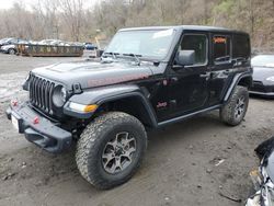 Salvage cars for sale from Copart Marlboro, NY: 2020 Jeep Wrangler Unlimited Rubicon