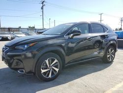 Salvage cars for sale at Los Angeles, CA auction: 2021 Lexus NX 300H Base