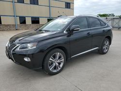 Salvage cars for sale at Wilmer, TX auction: 2015 Lexus RX 350