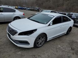 Salvage cars for sale at Marlboro, NY auction: 2017 Hyundai Sonata Sport