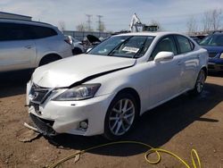 Salvage cars for sale at Elgin, IL auction: 2011 Lexus IS 350