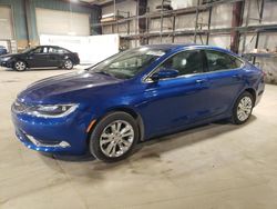 Salvage cars for sale at Eldridge, IA auction: 2017 Chrysler 200 LX