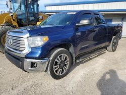 Salvage trucks for sale at Bridgeton, MO auction: 2014 Toyota Tundra Double Cab SR/SR5