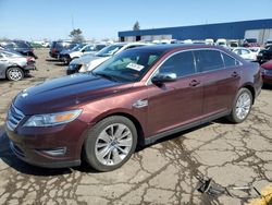 Ford Taurus salvage cars for sale: 2012 Ford Taurus Limited