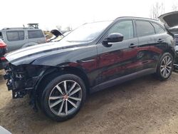 Salvage cars for sale at Elgin, IL auction: 2018 Jaguar F-PACE Prestige