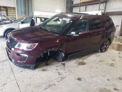 Salvage cars for sale at Eldridge, IA auction: 2018 Ford Explorer Sport