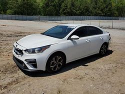 Salvage cars for sale from Copart Gainesville, GA: 2021 KIA Forte FE