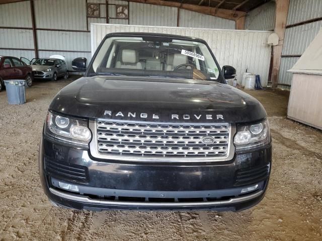 2016 Land Rover Range Rover HSE