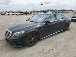 Mercedes-Benz S 63 AMG Vehiculos salvage en venta: 2015 Mercedes-Benz S 63 AMG