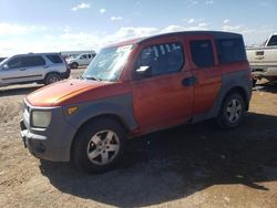 Salvage cars for sale at Amarillo, TX auction: 2003 Honda Element EX