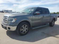 Salvage cars for sale at Grand Prairie, TX auction: 2014 Ford F150 Supercrew