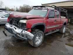 Salvage cars for sale at New Britain, CT auction: 2007 Chevrolet Silverado K2500 Heavy Duty
