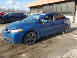 Salvage cars for sale at Fort Wayne, IN auction: 2015 Honda Civic LX