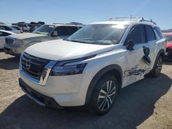 Salvage cars for sale at North Las Vegas, NV auction: 2024 Nissan Pathfinder Platinum