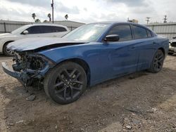 Salvage cars for sale from Copart Mercedes, TX: 2021 Dodge Charger SXT