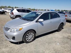 Salvage cars for sale from Copart Antelope, CA: 2013 Toyota Corolla Base