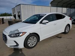 Salvage cars for sale at Fresno, CA auction: 2017 Hyundai Elantra SE