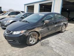 Salvage cars for sale from Copart Chambersburg, PA: 2015 Honda Civic LX