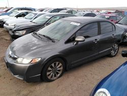 Salvage cars for sale from Copart Albuquerque, NM: 2009 Honda Civic EX