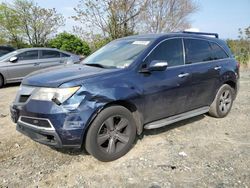 Acura mdx Vehiculos salvage en venta: 2010 Acura MDX Technology