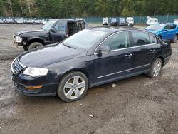 Salvage cars for sale at Graham, WA auction: 2009 Volkswagen Passat Turbo