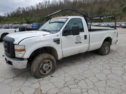 Salvage trucks for sale at Hurricane, WV auction: 2008 Ford F250 Super Duty