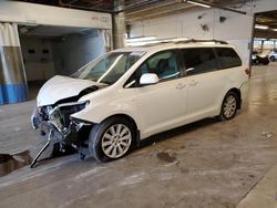 Toyota Sienna xle salvage cars for sale: 2017 Toyota Sienna XLE