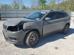 Salvage cars for sale at Hurricane, WV auction: 2019 Jeep Cherokee Latitude Plus
