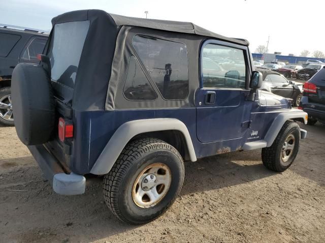 2005 Jeep Wrangler / TJ SE