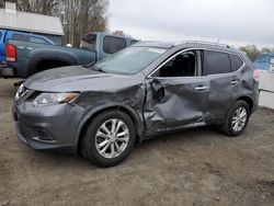 Salvage cars for sale at East Granby, CT auction: 2016 Nissan Rogue S