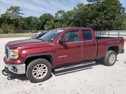 Salvage cars for sale from Copart Fort Pierce, FL: 2015 GMC Sierra K1500 SLE