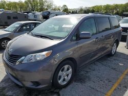 Salvage cars for sale at Rogersville, MO auction: 2011 Toyota Sienna LE