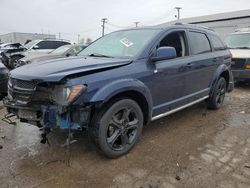 Salvage cars for sale from Copart Chicago Heights, IL: 2020 Dodge Journey Crossroad
